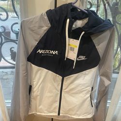 Arizona Women's  Zip Up Windbreaker 