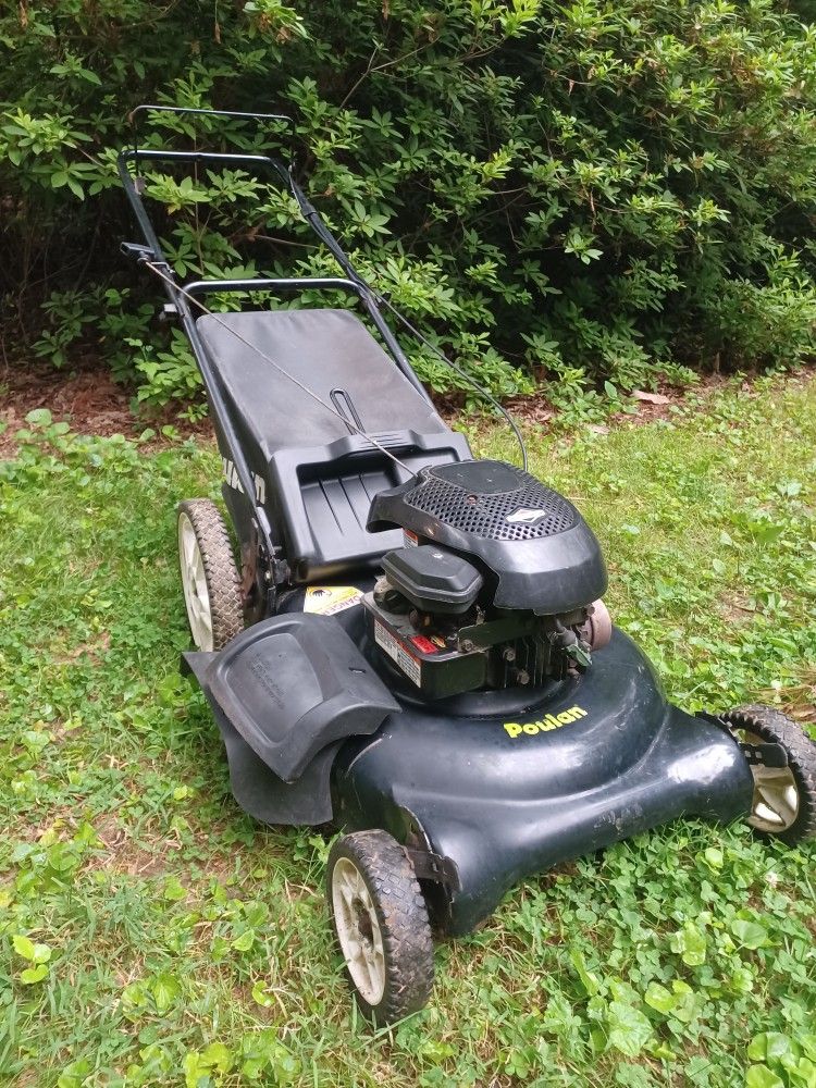 Lawnmower Gas Push Lawn Mower With Bag