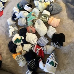 Baby Socks & Baby Mittens 