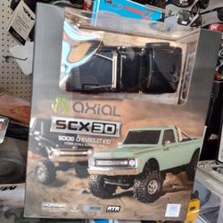 Scx30 RC Electrical Rock Crawler Chevy K10 Truck Ready To Run
