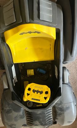 Battery powered Batman car