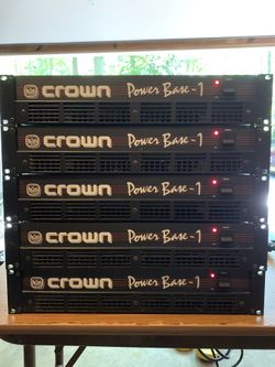 Crown Power Base 1 Amps