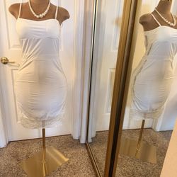 White Dress/ Night Gown