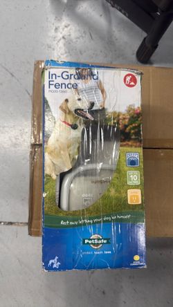 In ground fence for dogs