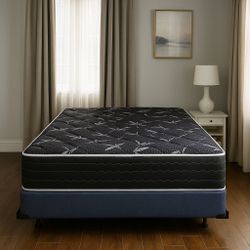 Queen Size Mattress Plush Firm 12 Inches Thick New From Factory High-Quality and Same Day Delivery 🚚 