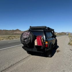 Landcruiser Rear Bumper, Dual Swing outs