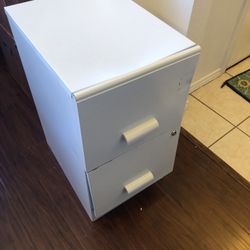 2 Drawer Metal File Cabinet