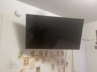 TV and wall melt