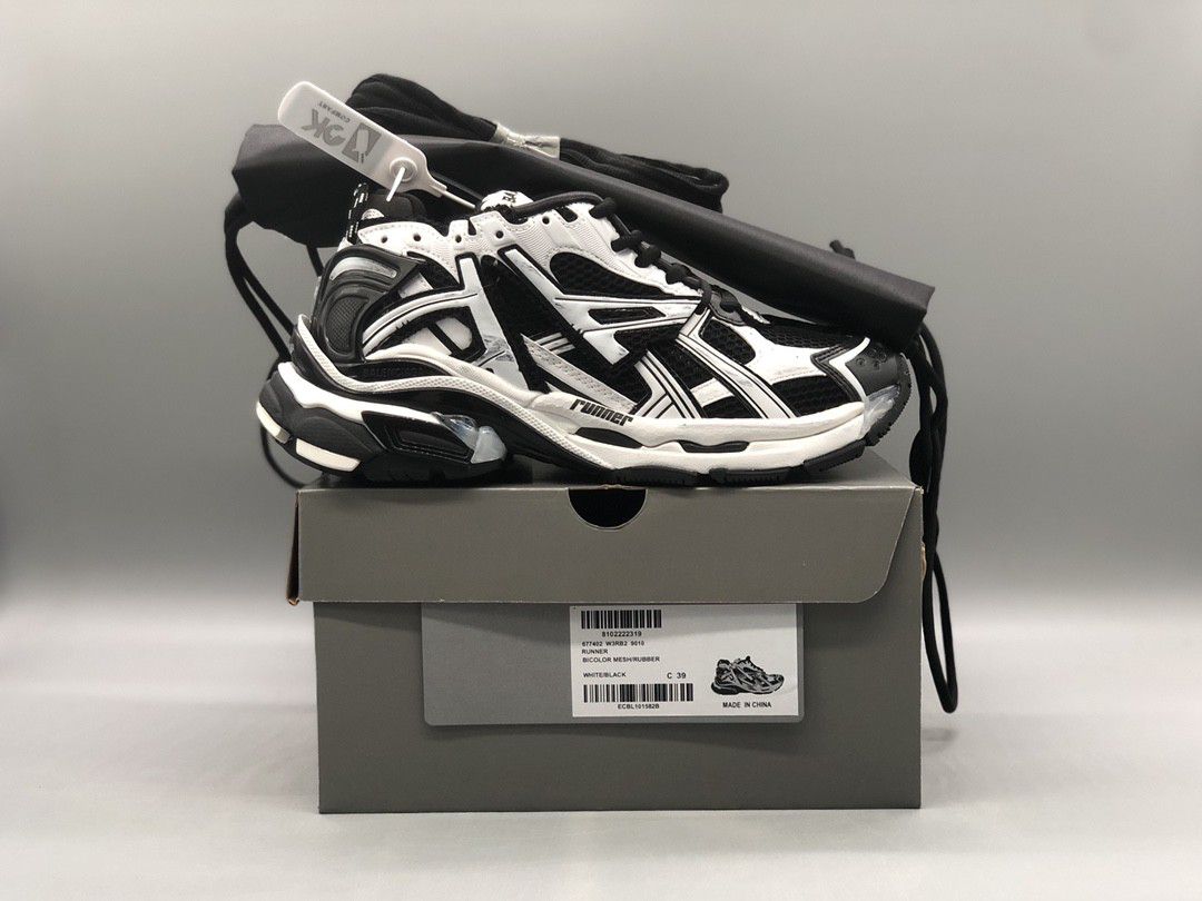 "Balenciaga Runner 7.0 Black 
White"
All sizes of shoes are in stock
