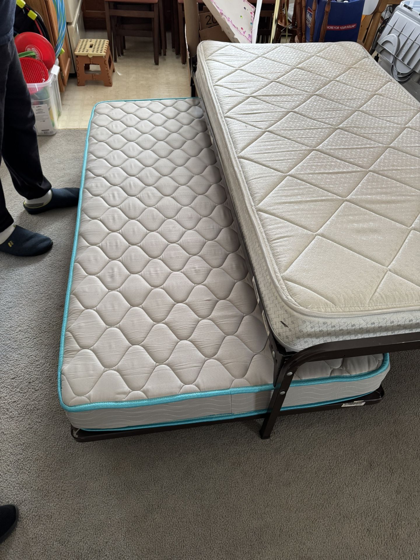 Free Twin Trundle Bed. Need Gone Today!