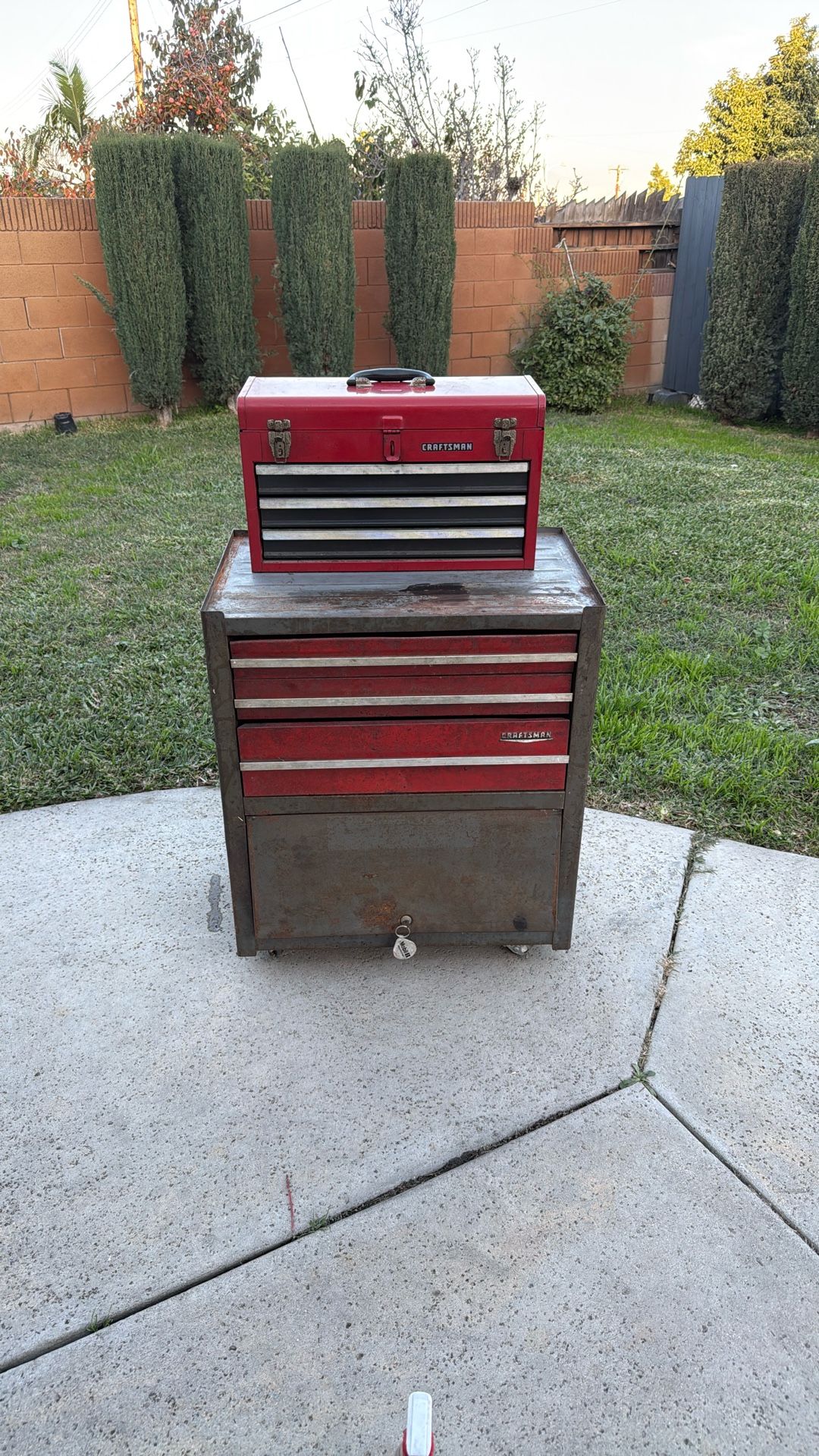 Vintage Craftsman Toolboxes
