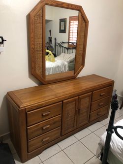 9 drawer dresser with mirror