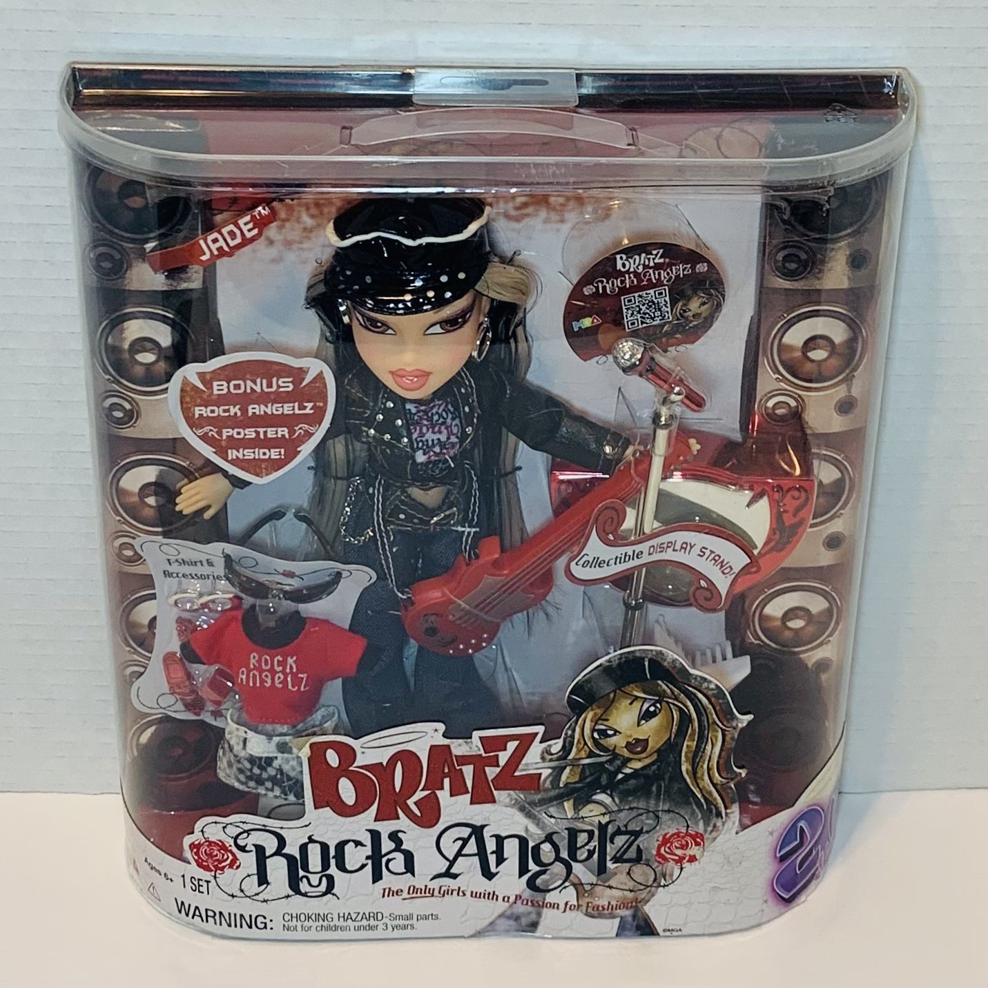 Bratz Rock Angelz Jade Rockin Band Doll Angel 20 Yearz Guitar 2021 NEW IN BOX