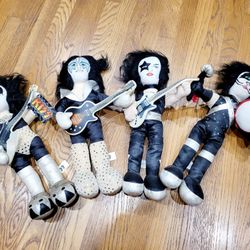 KISS Plush Figures