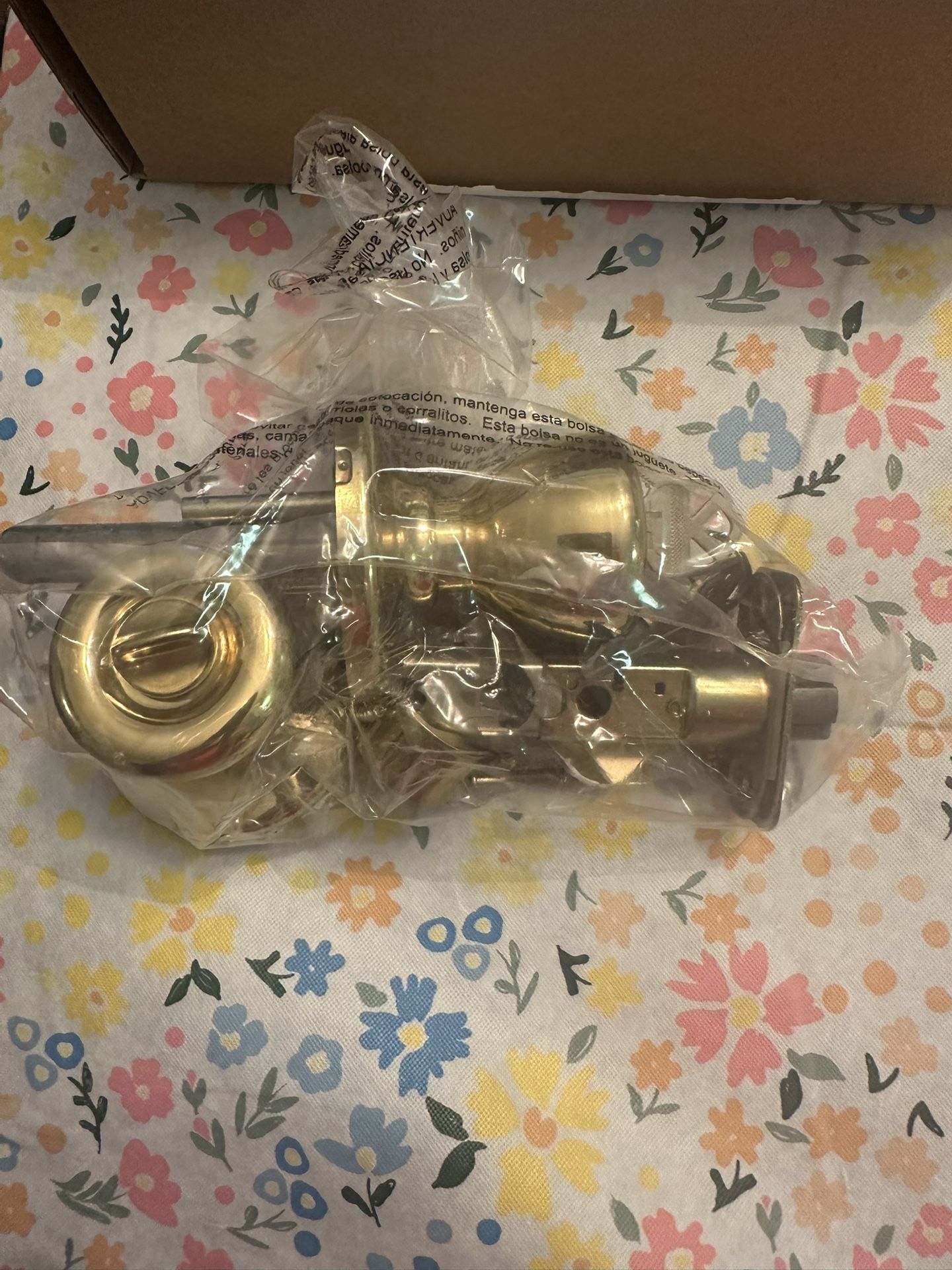 Gold Interior Door Knob Kits