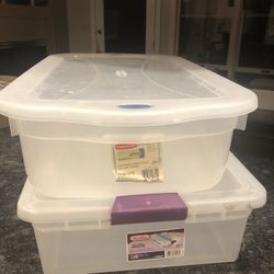 Containers Under Bed