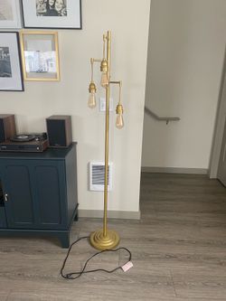 Gold floor lamp for sale