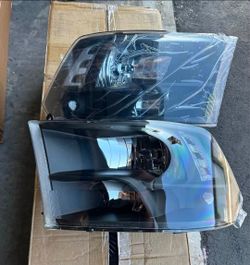 09-18 RAM Headlights Faros Calaveras Micas Luces Lamps