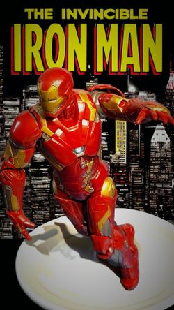 Marvel Diamond Select Captain America Civil War Iron Man MK 46 Loose 7” Figure