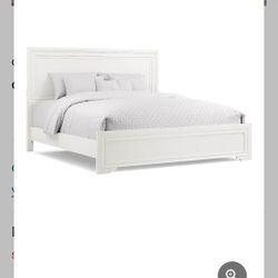 Solid White Bed Panel 