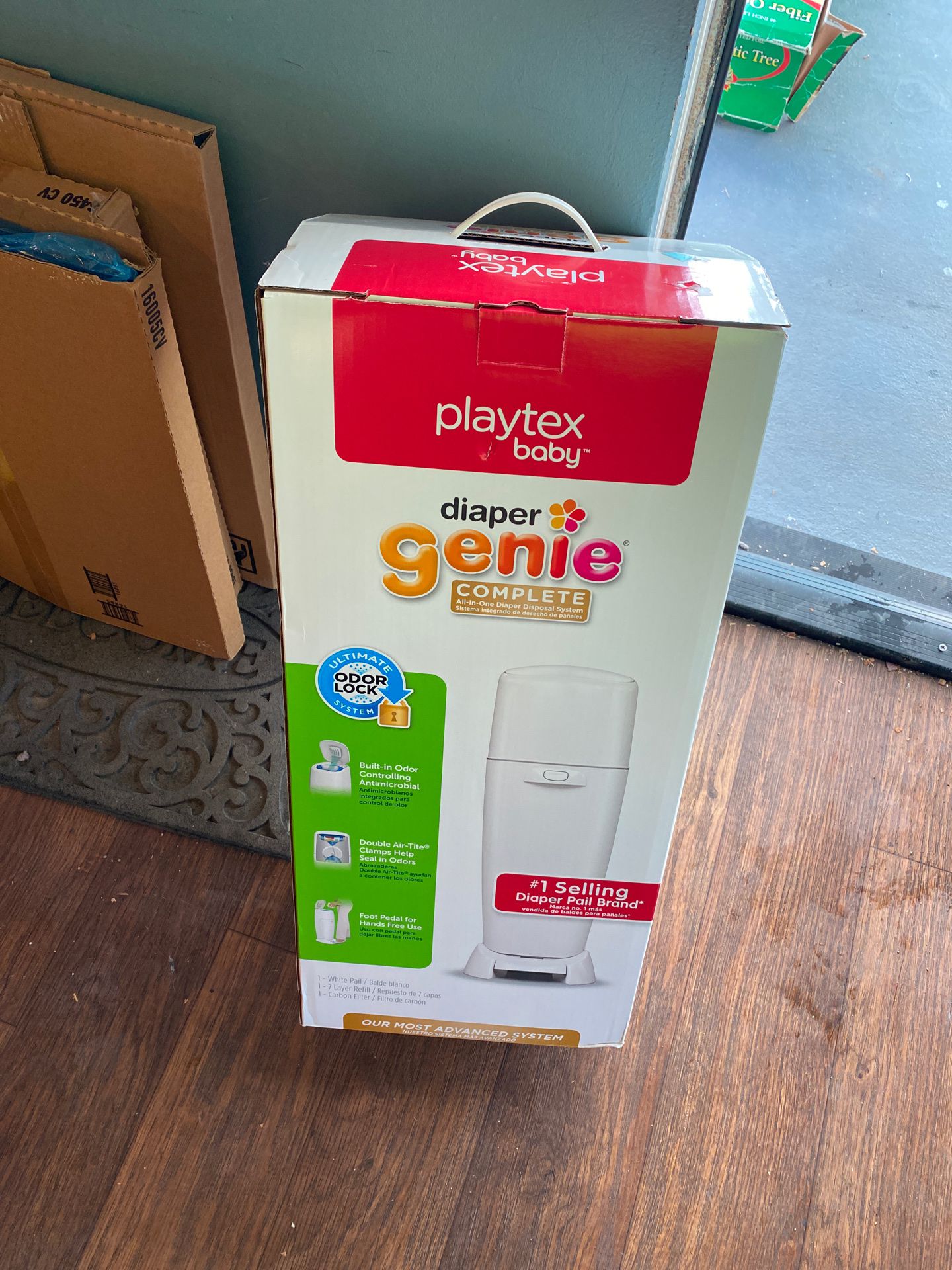 FREE baby diaper trash can !