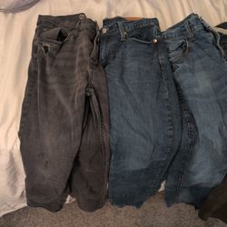 Levis And Wrangler Jeans $50 For All Of Them
