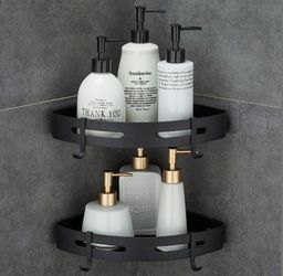 Bathroom corner caddy
