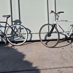 Beach cruisers , bicycles