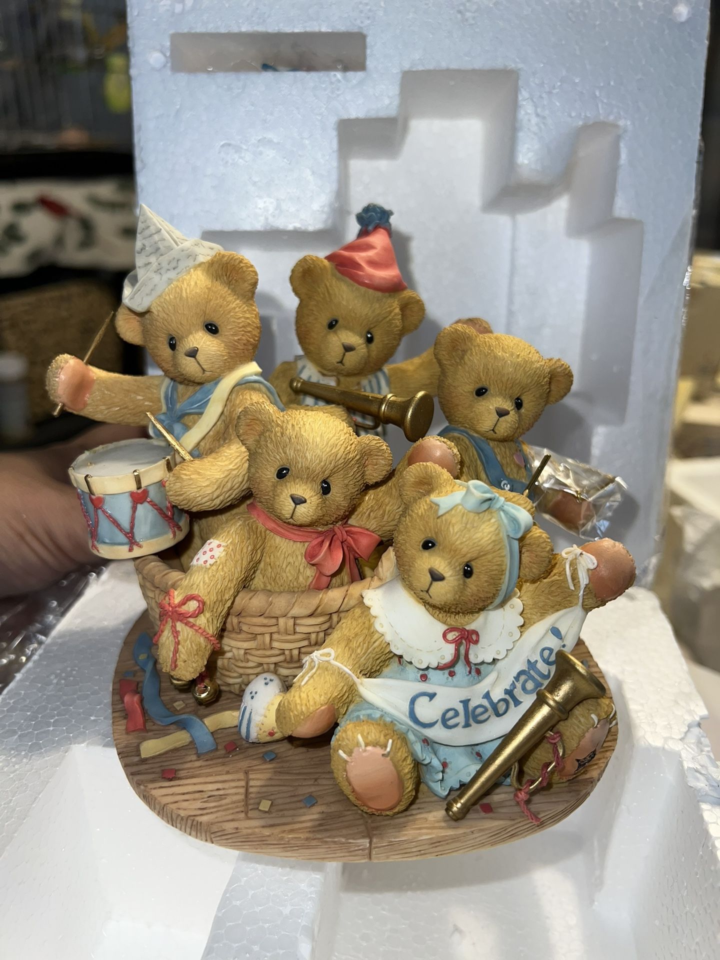 Never Displayed. Artist Signed Cherished Teddies