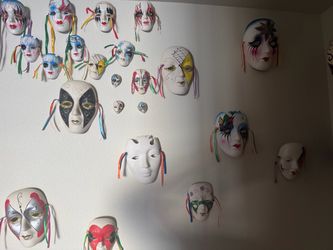 Glass wall masks