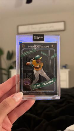 Topps Project 2020 Rickey Henderson Card