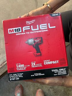 Milwaukee 2767-20 M18 FUEL High Torque Impact Wrench with Friction Ring
