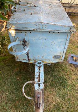 Vintage pacific bell tool cart