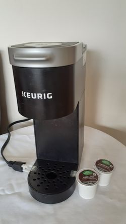 Keurig Single Serve Coffee Maker – Black & Silver – Good Condition