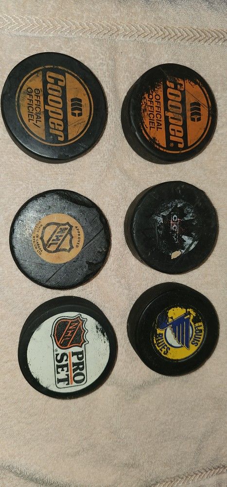 Old Hocky Pucks