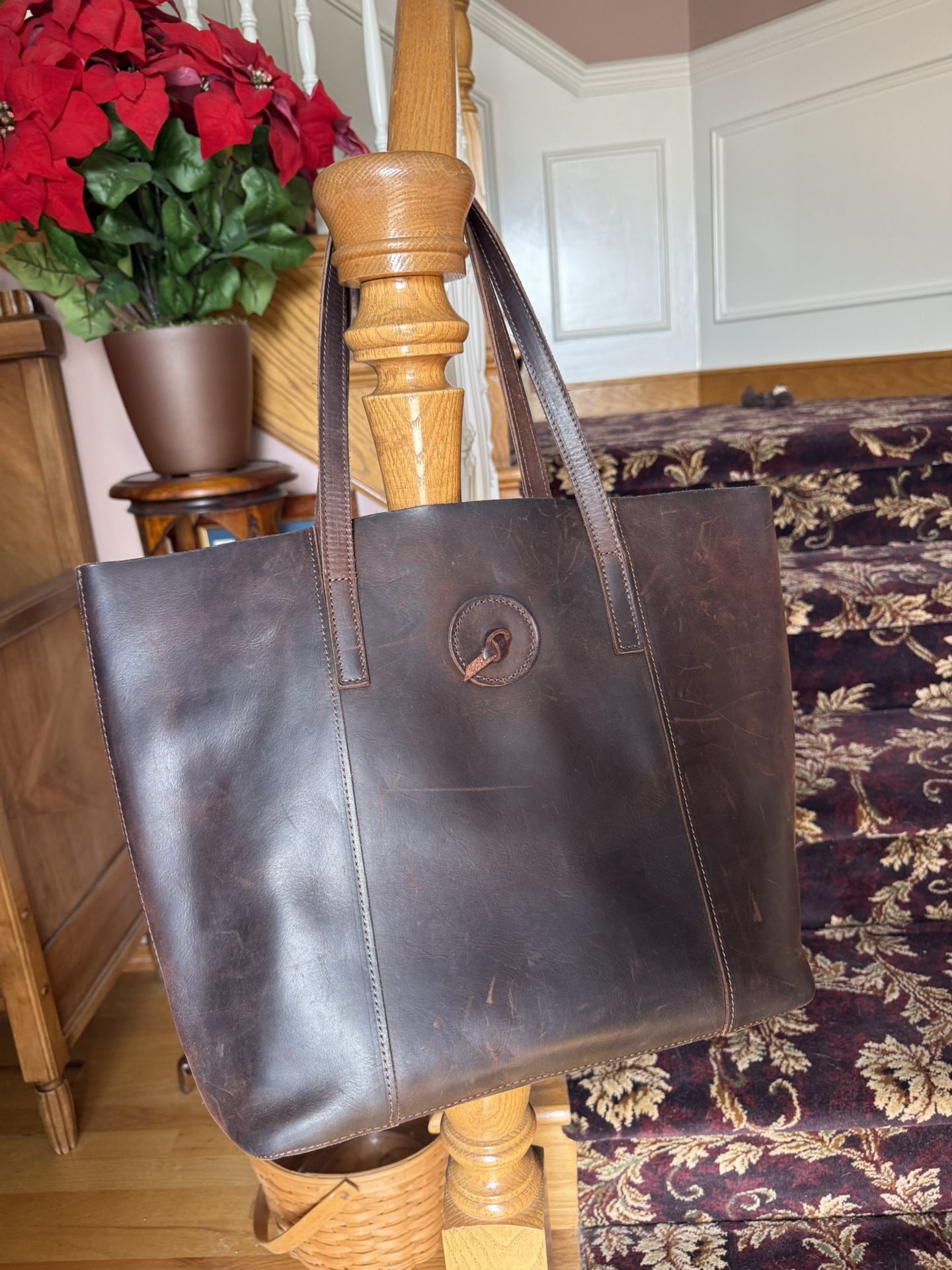 Large Genuine Leather Bag