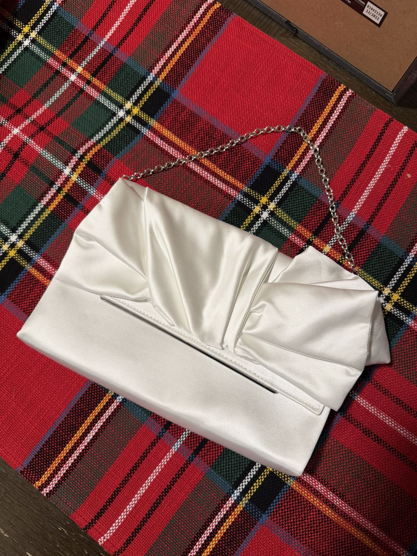 Anthropology Bridal Clutch Bag