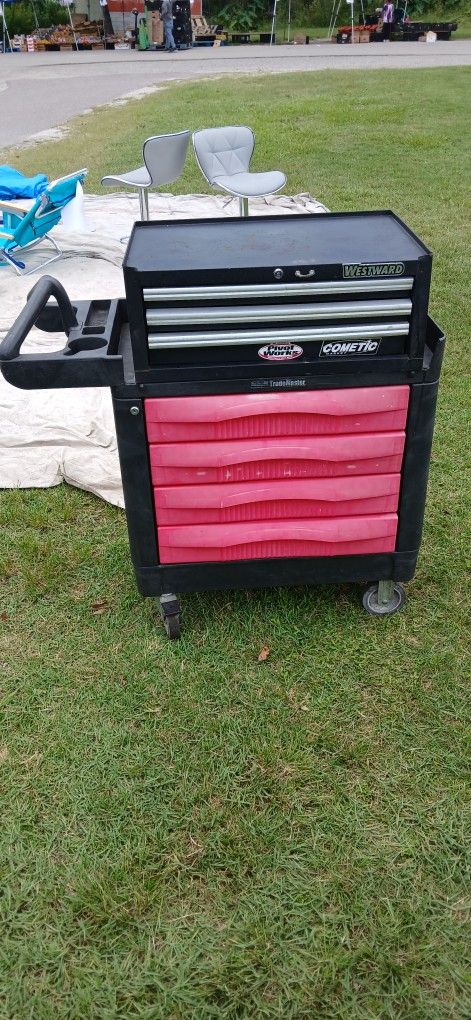 Mechanic Rolling Tool Box & Top Tool Box