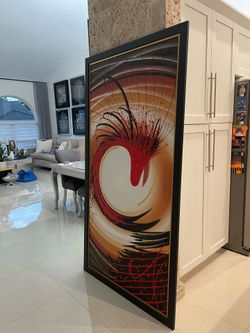 Contemporary large painting