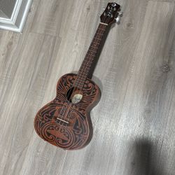 Luna Ukelele Tribal Tenor