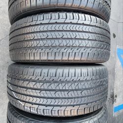 4 USED TIRES GOODYEAR 245/45/20