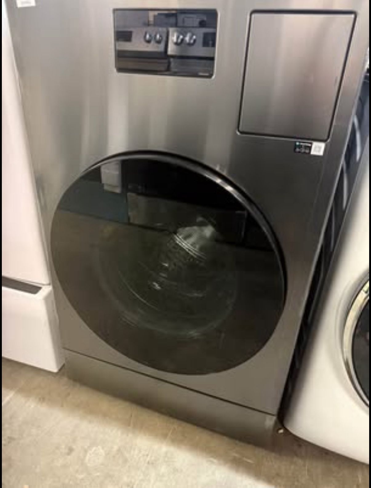 New Samsung - Bespoke AI 5.3 Cu. Ft. All-in-One Front Load Electric Washer&Dryer Combo