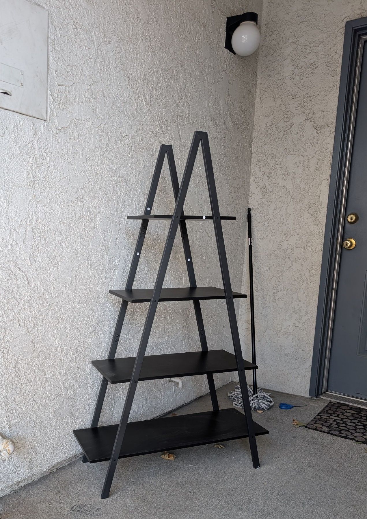 Black ladder shelf $40 OBO