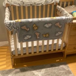 Wooden Baby  Crib  