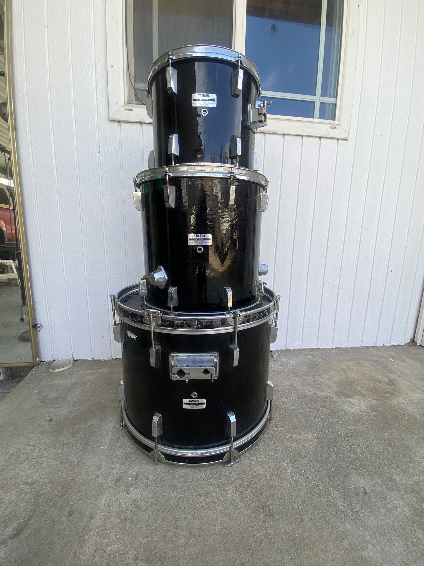 Yamaha 3-Piece Drum Set BLACK