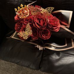 Glitter Rose Bouquet 