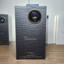 Lattafa His Confession Eau de Parfum, a 100 mL (3.4 fl. oz.)