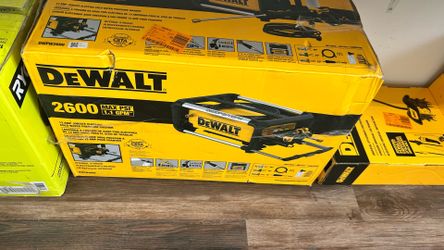 Dewalt pressure washer 2600 psi