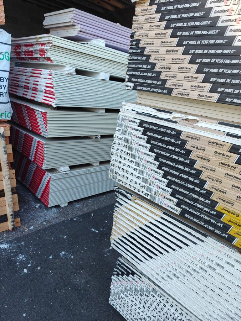 Drywall 12/4 X 5/8