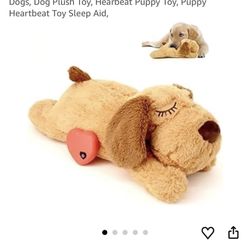 BESTIPALS Heartbeat Anxiety Relief Dog Toy